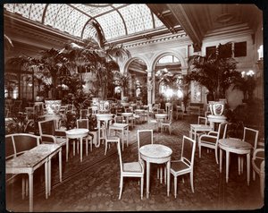 Salotto del Plaza Hotel, c.1907 da Byron Company