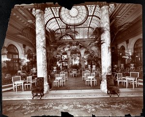 Salotto al Plaza Hotel, c.1907 da Byron Company