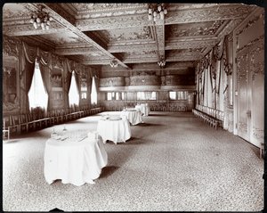 La sala di ricevimento all