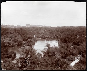 Vista di Central Park dall