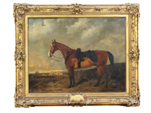 Shadrach, un Cacciatore Castano in un Paesaggio da Byron Webb