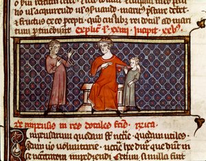 Adozione di un bambino (miniatura) da Byzantine