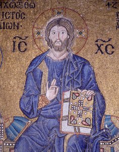 Cristo Pantocratore in Hagia Sophia (mosaico)