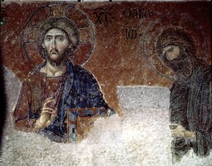 Cristo e San Giovanni Battista in Hagia Sophia (mosaico)