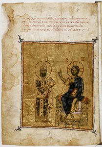 Imperatore Alessio I e Gesù Cristo