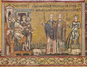 San Cassio e San Casto davanti all