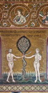 Il peccato originale, mosaico bizantino, Ciclo dell