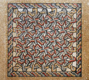 Pavimento a mosaico dall