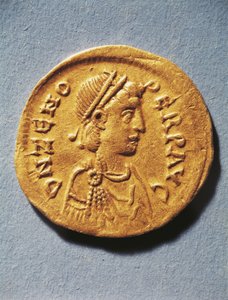 Numismatica, Antica Roma, Moneta rappresentante Zenone, Imperatore dell