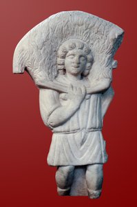 Statua del Buon Pastore, Al-Minah