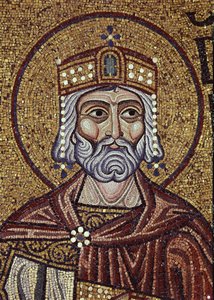 Re Davide (dettaglio) da Byzantine Byzantine