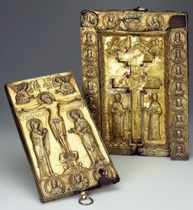 Reliquiario della Vera Croce, fine XI-inizio XII secolo da Byzantine Byzantine