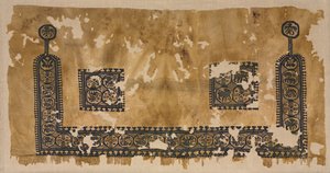 Sezione inferiore di una tunica, 400s da Byzantine PeriodEgyptian