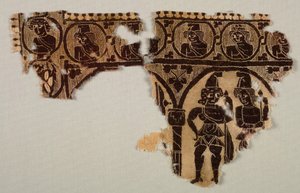 Ornamento del collo di una tunica, 400 da Byzantine Period Egyptian