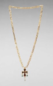 Catena con croce pendente, 500 da Byzantine School