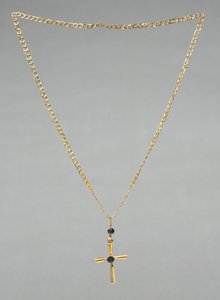 Catena con croce pendente, 500 da Byzantine School