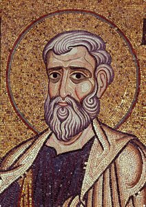 Il profeta Aggeo (dettaglio) da Byzantine School