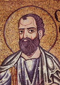 Il profeta Malachia (dettaglio) da Byzantine School