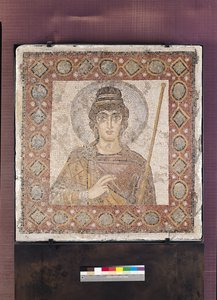 La Signora di Cartagine (mosaico) da Byzantine School