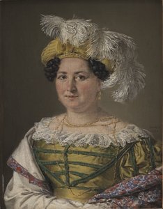 Ritratto di Mrs. Pauline Hagen da C.A. Jensen