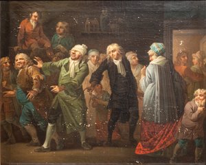 Julestuen, scena 13 da C.A. Lorentzen