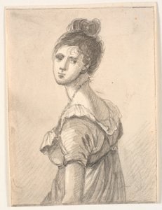 Ritratto di Donna a Mezzo Busto da C.A. Lorentzen