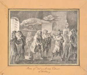 Scena da Ludvig Holberg "La polvere araba"