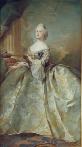 Ritratto di Louise, prima regina di Federico V da C.G. Pilo