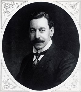 Ritratto di Herbert Samuel (1870-1963), politico inglese, da Illustrated War News, 19 gennaio