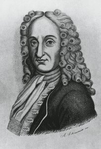 Ritratto di Pietro Antonio Michelotti (1673-1740), medico e iatromatematico italiano, incisione di Schiavonetti da J.B. and Brown J. Rowbotham