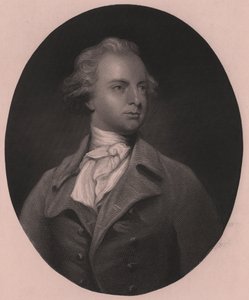 Ritratto di Sir Abraham Hume, Secondo Barone (1749-1838), incisione di G Stodard da un dipinto di Joshua Reynolds, 25x33 cm, Virtue and Co Editore, Londra, circa 1860 da J.B. and Brown J. Rowbotham