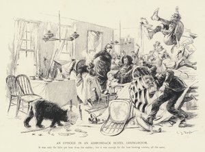 Un episodio nella sala da pranzo di un hotel Adirondack da C.J. Taylor