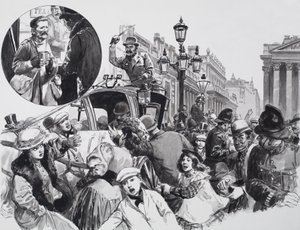 Alfred Harmsworth (gouache su carta) da C.L. Doughty