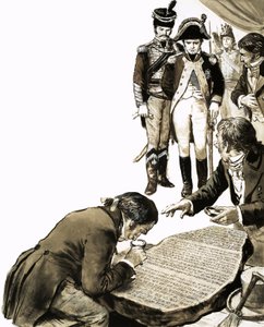Napoleone fece intervenire degli studiosi per risolvere i segreti delle antiche lingue della Stele di Rosetta da C.L. Doughty