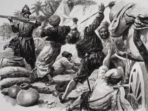 Gli spagnoli combattono gli arabi da C.L. Doughty