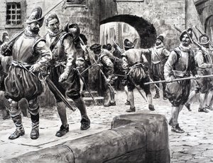 La storia della Francia - soldati in massa a Parigi da C.L. Doughty