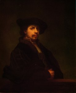 Copia del ritratto di Rembrandt di se stesso da CM Berwick