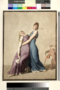 Una Donna Sostiene un