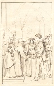 Axel e Valborg. 3° atto da Christoffer Wilhelm Eckersberg