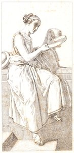 Fornuften. Figura allegorica da Christoffer Wilhelm Eckersberg