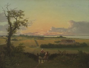 Paesaggio con uno stile. L