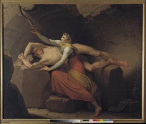 Loki e Sigyn da Christoffer Wilhelm Eckersberg