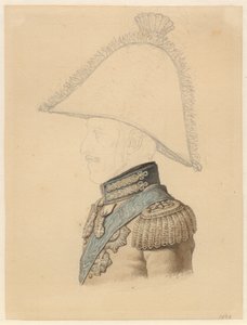 Ritratto di Federico VI di profilo verso sinistra