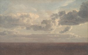 Studio di nuvole sul mare da Christoffer Wilhelm Eckersberg