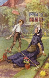 Illustrazione per David Copperfield di Charles Dickens da C. Dudley (after) Tennant