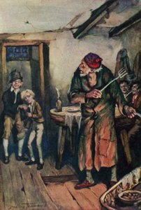Illustrazione per Oliver Twist di Charles Dickens da C. Dudley (after) Tennant