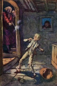 Illustrazione per Oliver Twist di Charles Dickens da C. Dudley (after) Tennant