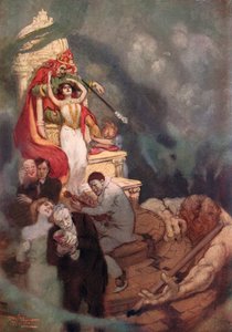 La morte del lavoro da C. Dudley (after) Tennant
