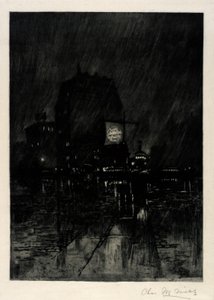 Notte di pioggia, Madison Square
