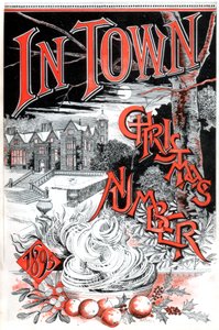 Copertina del numero di Natale della rivista In Town da C Hentschel